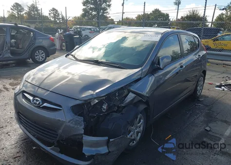 2014 Hyundai Accent Gs z USA, uszkodzony, nr VIN KMHCT5AEXEU178389
